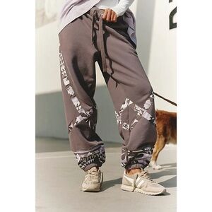 Free People Movement Snow Flow Joggers in Driftwood Combo Size XS NWT